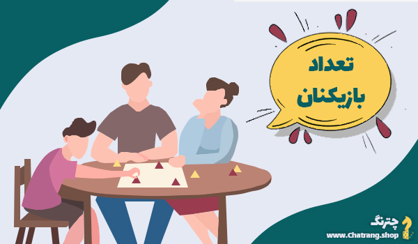 خرید بردگیم بر اساس تعداد بازیکنان