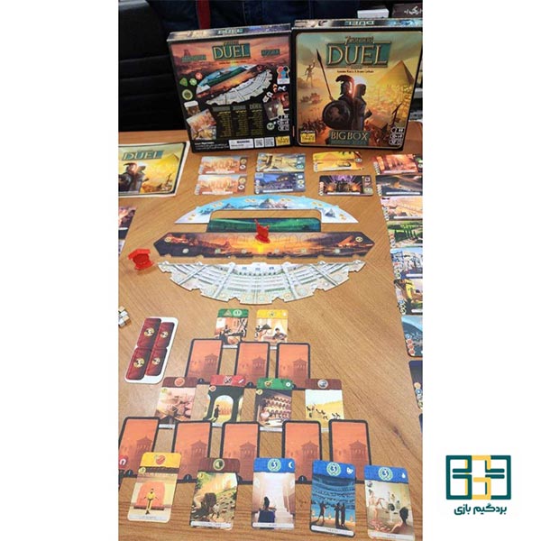 بردگیم عجایب هفتگانه: دوئل بیگ باکس (duel big box pantheon and agora) - تصویر 3